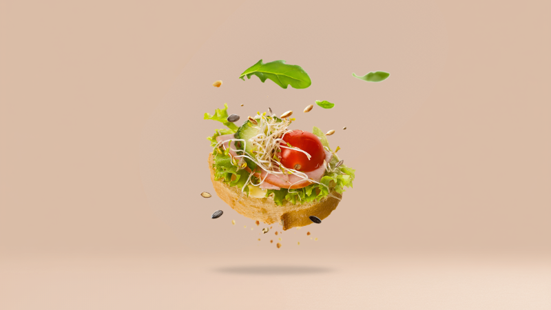 Mini ziarnista z szynką