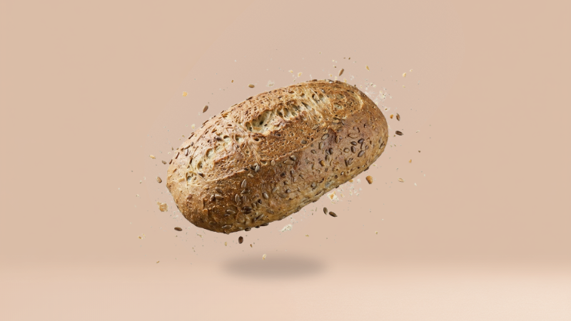 Chleb Rustykalny orkiszowy z ziarnami na zakwasie